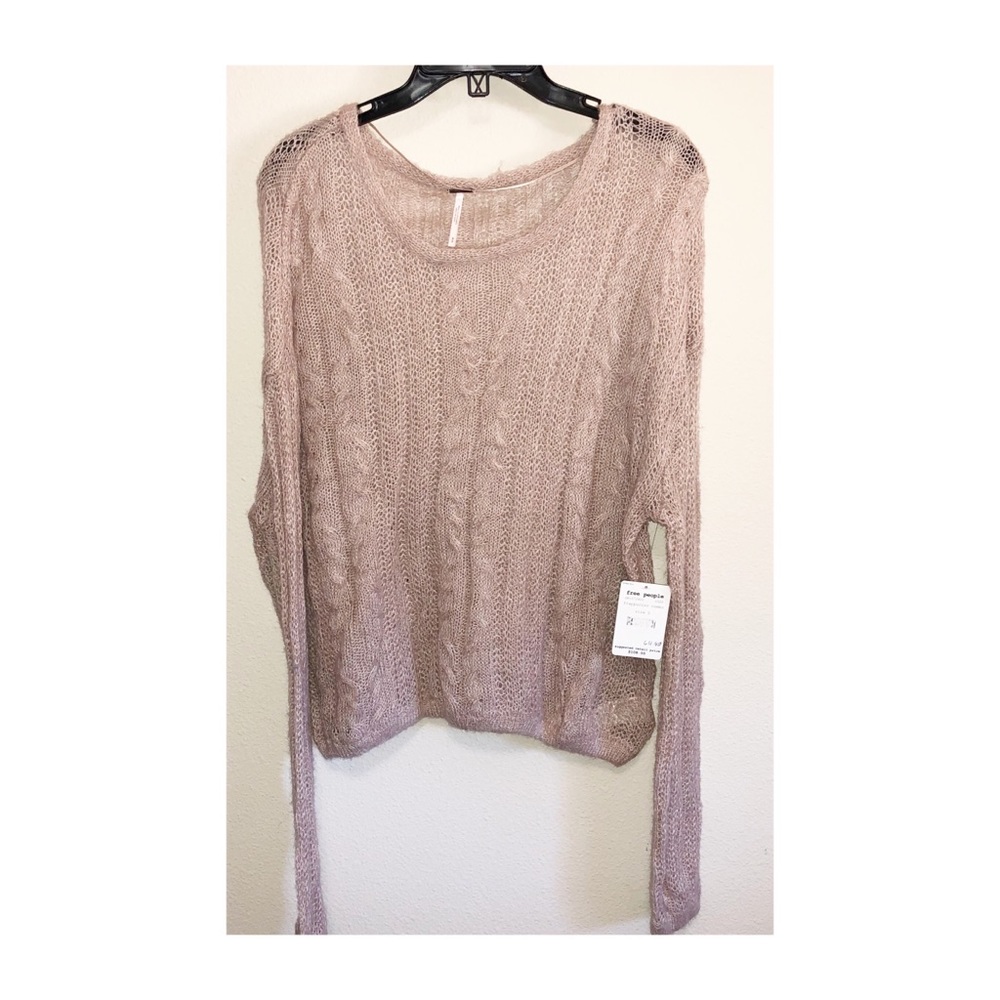 Free People Angel Soft Pullover Sweater Frappucino - Picture 2 of 4